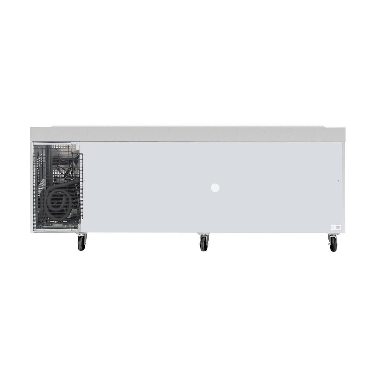 Polar U-Series Four Door Counter Fridge with Upstand - UA095-A