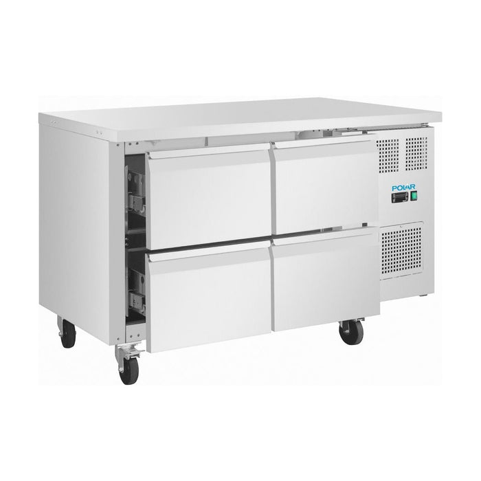 Polar U-Series Four Drawer Gastronorm Counter Fridge - UA100-A