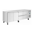 Polar U-Series Double Door Counter Fridge 616Ltr - UA104-A