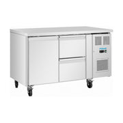 Polar U-Series One Door and Two Drawer Counter Fridge - UA108-A