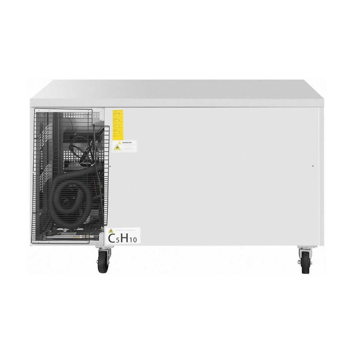 Polar U-Series One Door and Two Drawer Counter Fridge - UA108-A