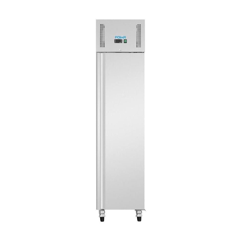 Polar U-Series Slimline Single Door GN Cabinet Fridge 292Ltr - UA110-A