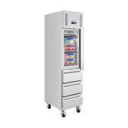 Polar G-Series Slimline Single Door & Three Drawer GN Cabinet Refrigerator - UA113-A