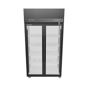SKOPE Active Core SKFT 2 Glass Door Upright Display or Storage Freezer 896L - SKFT1000N-A - 3D model (Black Exterior/White Interior)