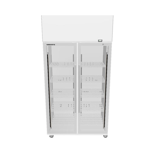 SKOPE ActiveCore TME 2 Glass Door Display or Storage Fridge 980L - TME1000N-A - 3D model (White Interior / White Exterior)