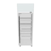 SKOPE ActiveCore TME 1 Glass Door Display or Storage Fridge with Lit Sign 610L - TME650N-AC - 3D model (White Interior / White Exterior)