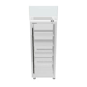SKOPE ActiveCore TMF 1 Glass Door Upright Display or Storage Freezer with Lit Sign 610L - TMF650N-AC - 3D model (Stainless Steel Glass Door)
