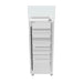 SKOPE ActiveCore TMF 1 Glass Door Upright Display or Storage Freezer with Lit Sign 610L - TMF650N-AC - 3D model (Stainless Steel Glass Door)