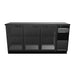 SKOPE BackBar 3 Glass Swing Door Fridge - BB.3.GSW - 3D model (Black Plinth Right)