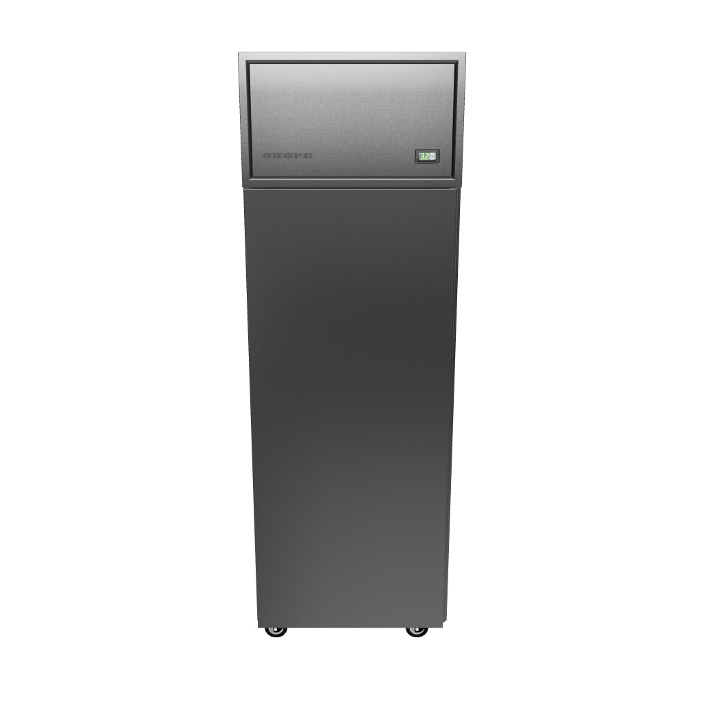 SKOPE ProSpec 1 Solid Door Upright GN 2/1 Fridge - PG21.UPR.1.SD - 3D model (Stainless Steel)