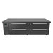 SKOPE ProSpec Four Drawer, Two Bay, ChefBase GN 2/1 Fridge 373L - PG21.CBR.2.D4 - 3D model (Stainless Steel)