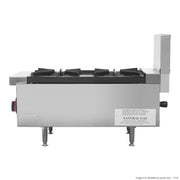Gasmax Natural Gas Cook Top 2 Burner with Flame Failure - RB-2E