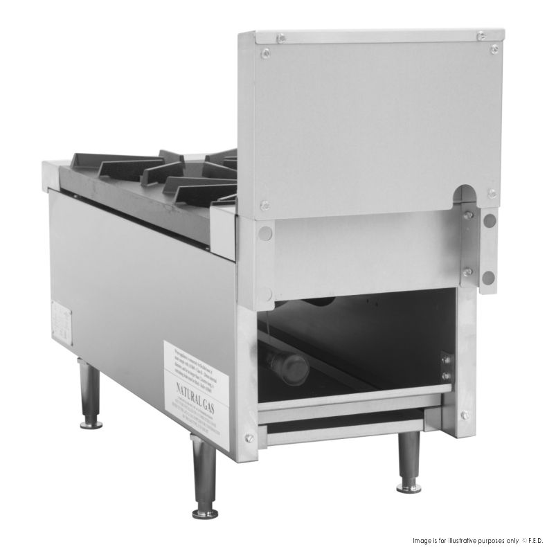 Gasmax Natural Gas Cook Top 2 Burner with Flame Failure - RB-2E