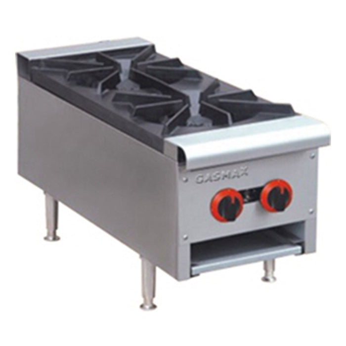 Gasmax Heavy Duty Two LPG Gas Burners Hob - RB-2LPG(R)