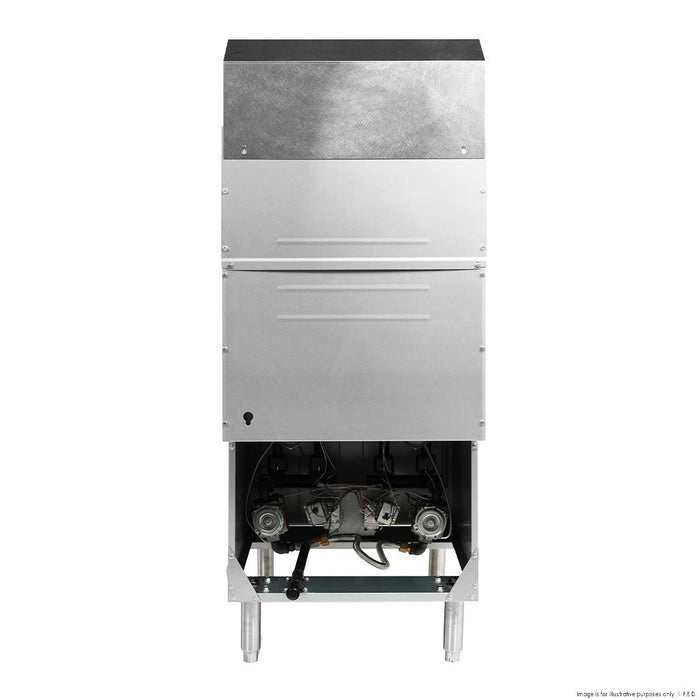 Gasmax Superfast Natural Gas Tube Twin Vat Fryer - RC400TE