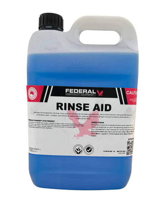 FED Rinse Aid Dishwasher Chemical 5Lt - Dh-Ra5L