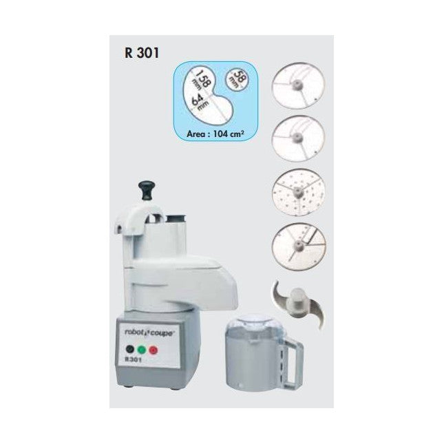 Robot Coupe Food Processor - 3.7L Bowl - R301