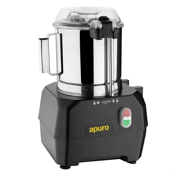 Apuro 5Ltr Bowl Cutter and Veg Prep Attachment with 4x Discs - SA799-A