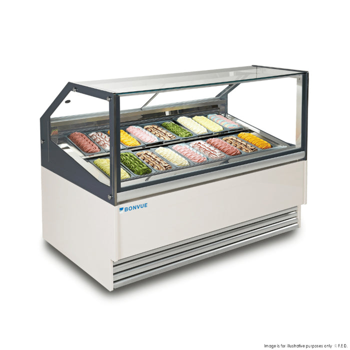 Bonvue Gelato / Ice Cream Display Showcase - SGD-18