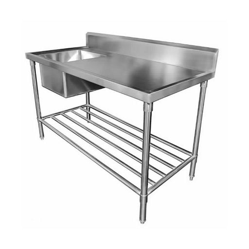 Simco Sink Bench With Splashback W1800 X D600 X H900 - SS1618L