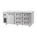 Skipio Six Drawer 1800mm Under Bench Freezer 505L - SUF18-3D-6