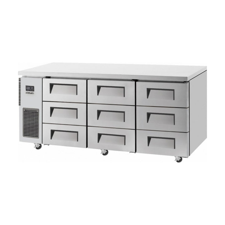 Skipio Nine Drawer 1800mm Under Bench Freezer 505L - SUF18-3D-9