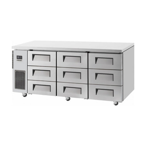 Skipio Nine Drawer 1800mm Under Bench Freezer 505L - SUF18-3D-9