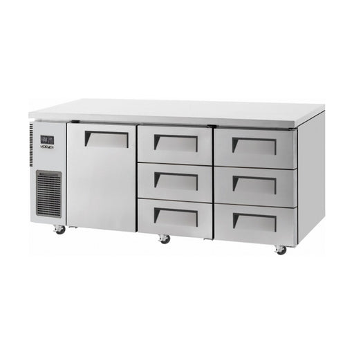 Skipio Six Drawer 1800mm Under Bench Fridge 505L - SUR18-3D-6