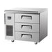 Skipio Three Drawer 900mm Under Bench Fridge 179L - SUR9-3D-3