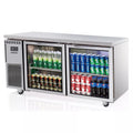 Skipio Undercounter Glass Door Fridge 395L - SGR15-2