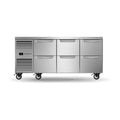 SKOPE ProSpec Six Drawer, Three Bay, Underbench GN 1/1 Fridge 432L - PG11.UBR.3.D6