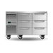SKOPE ProSpec Six Drawer, Two Bay, Underbench GN 1/1 Fridge 288L - PG11.UBR.2.D6