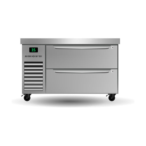 SKOPE ProSpec Two Drawer, One Bay, ChefBase GN 1/1 Fridge 147L - PG11.CBR.1.D2