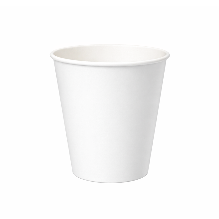PakMax White 4oz Single Layer Hot Paper Cup - SLHPC-63-4W