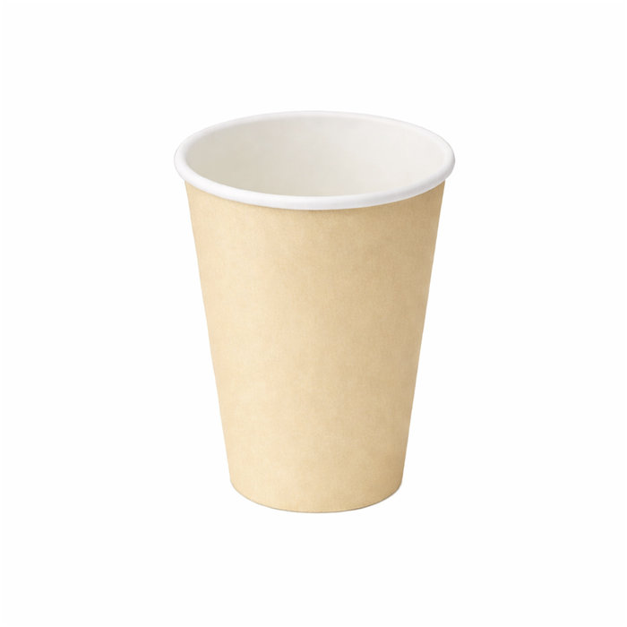 PakMax KRAFT 12oz Single Layer Hot Paper Cup - SLHPC-90-12K