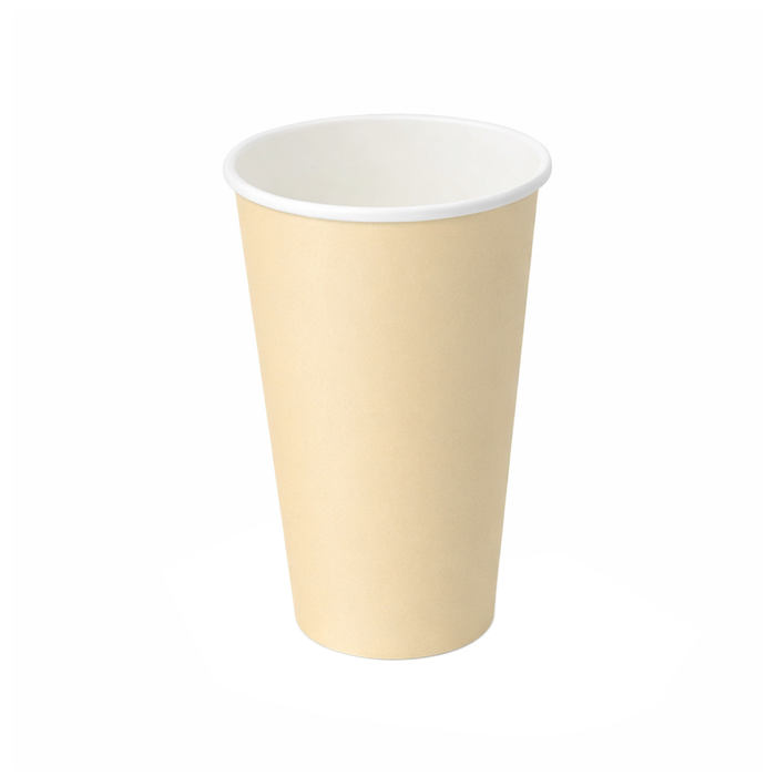 PakMax KRAFT 16oz Single Layer Hot Paper Cup - SLHPC-90-16K