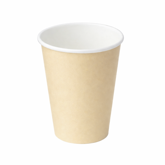 PakMax KRAFT 8oz 90mm Single Layer Hot Paper Cup - SLHPC-90-8K