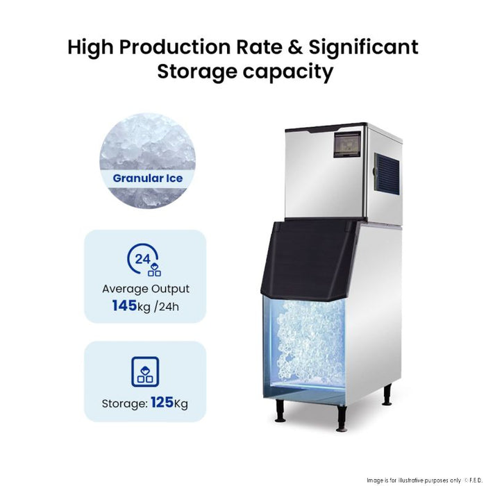 Blizzard Professional Ice Maker 145kg - SN-145C
