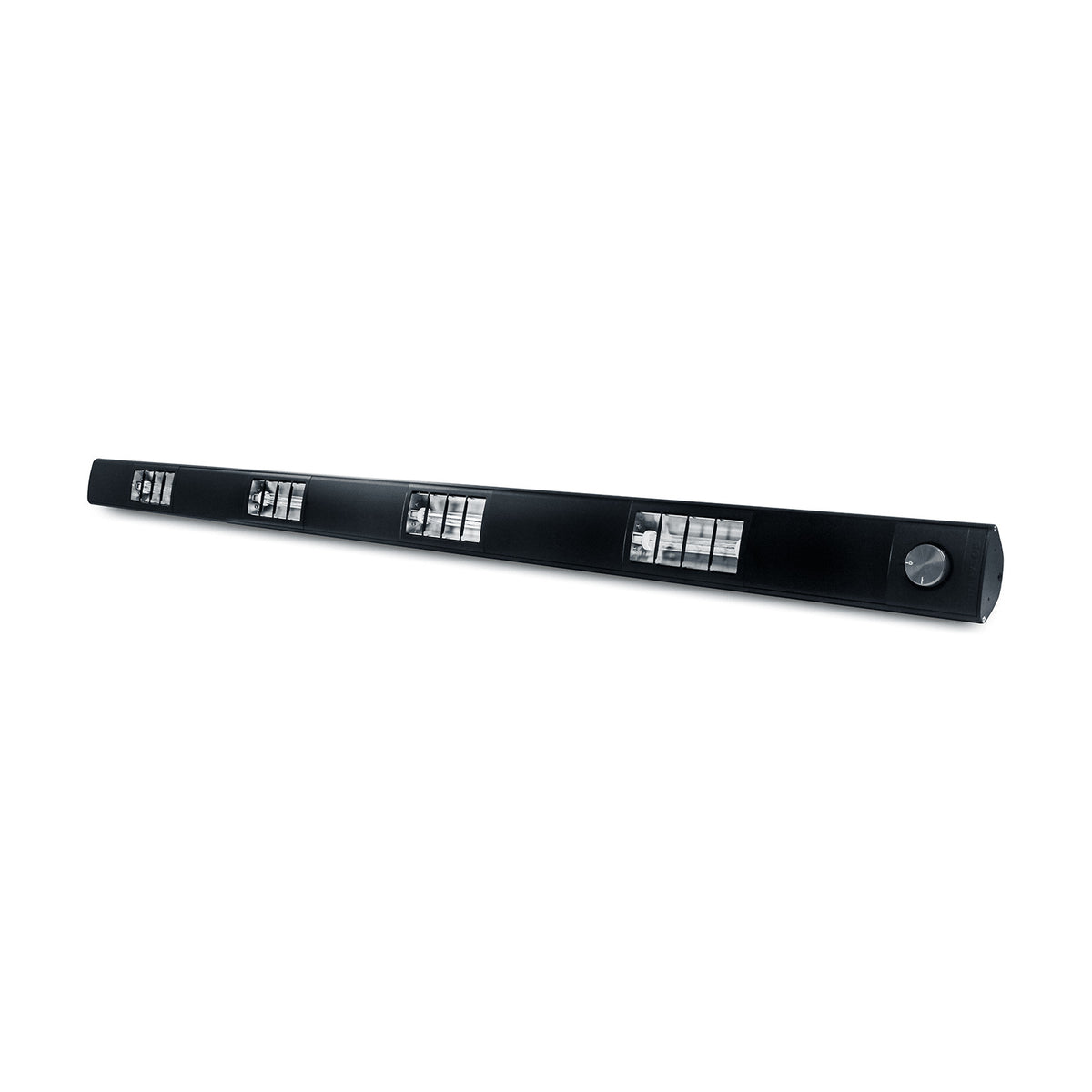 Roband Compact Strip Heat Lamp Quartz 1800mm Black - SQ1800B