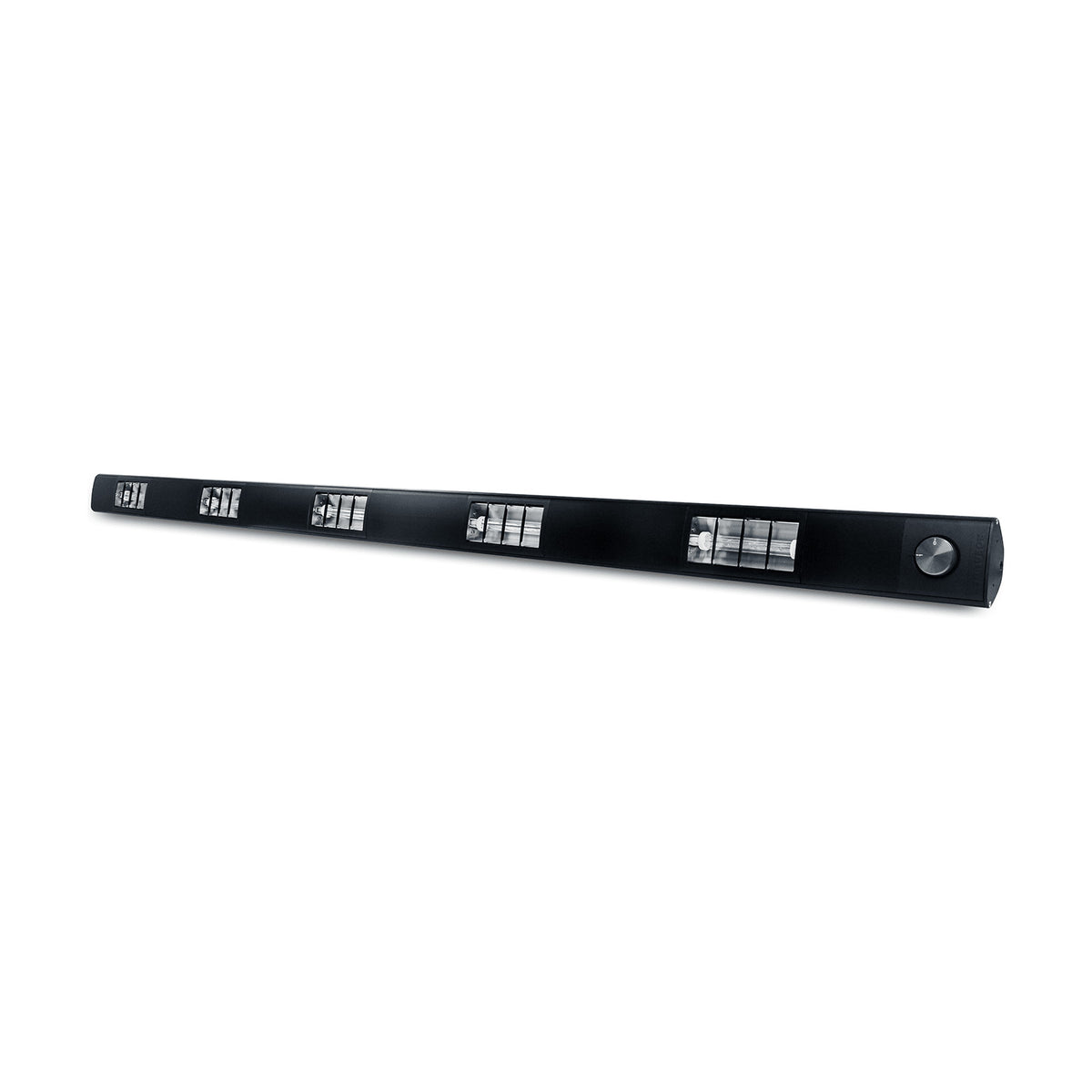 Roband Compact Strip Heat Lamp Quartz 2100mm Black - SQ2100B