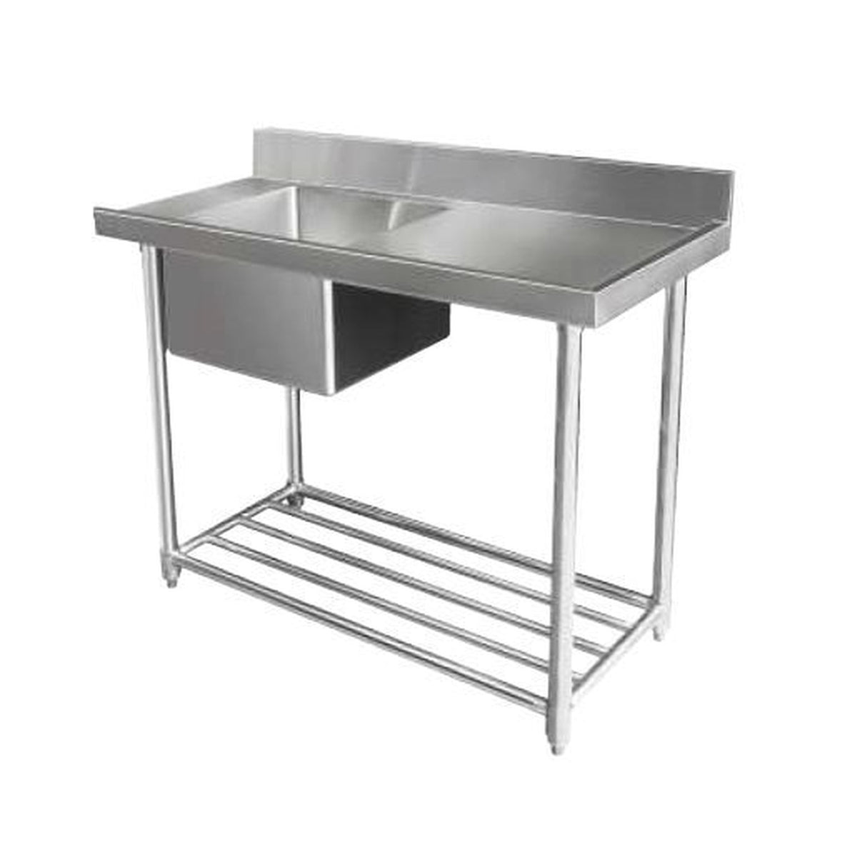 Mixrite Stainless Steel Dishwasher Single Inlet Sink 1 - WSS16120R