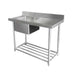 Mixrite Stainless Steel Dishwasher Single Inlet Sink 2 - WSS17120R