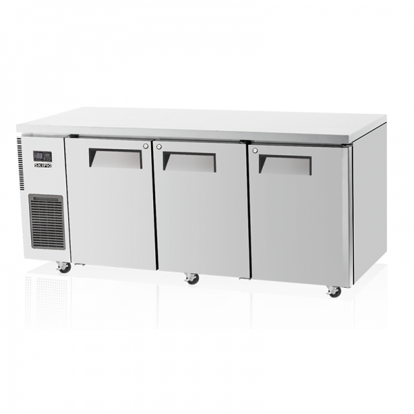 Skipio Three Door 1800mm Under Bench Fridge 505L - SUR18-3