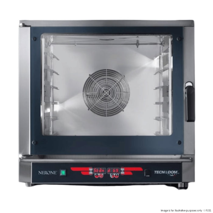 Tecnodom Nerone MID Digital 6 Tray Combi Oven - TD-6NE