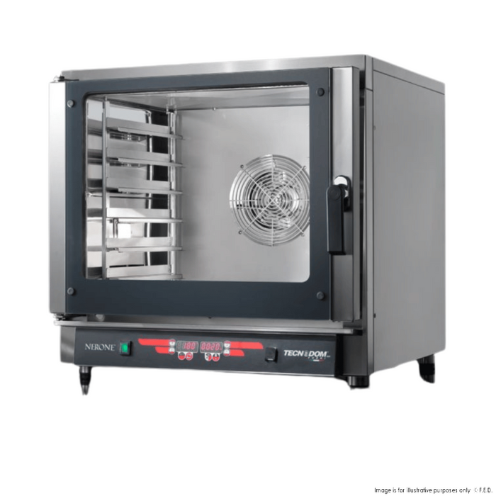 Tecnodom Nerone MID Digital 6 Tray Combi Oven - TD-6NE