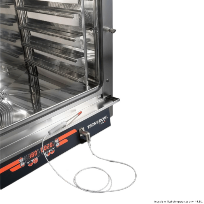 Tecnodom Nerone MID Digital 6 Tray Combi Oven - TD-6NE