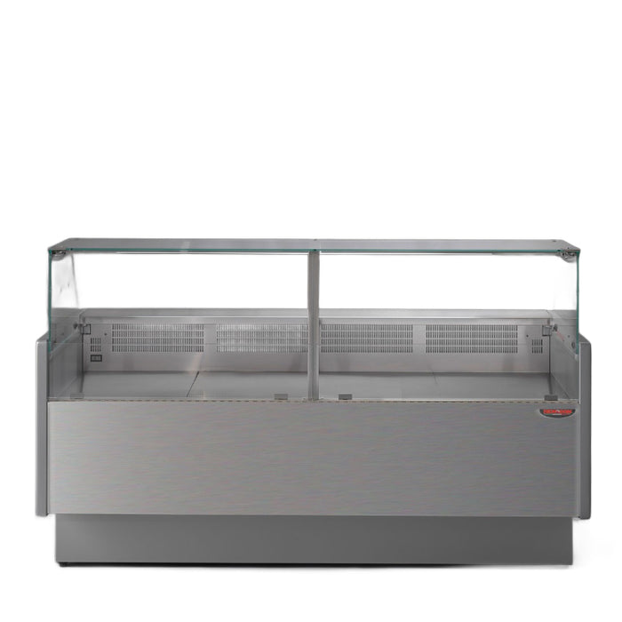 Tecnodom Series MR 2000mm Wide Deli Display with Storage and Castors