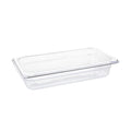 Vogue Clear Polycarbonate Gastronorm Tray 1/3 (65 to 200mm Depths)