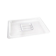 Vogue Clear Polycarbonate Gastronorm Lid 1/2 - U245