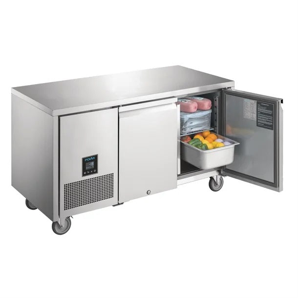 Polar U-Series Premium Double Door Counter Freezer 267L - UA006-A
